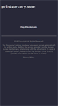 Mobile Screenshot of printsorcery.com